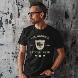 Camiseta Parque Nacional de Yellowstone Vintage