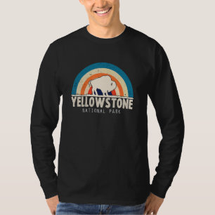 Camiseta Parque Nacional de Yellowstone Wyoming Búfalo Natu