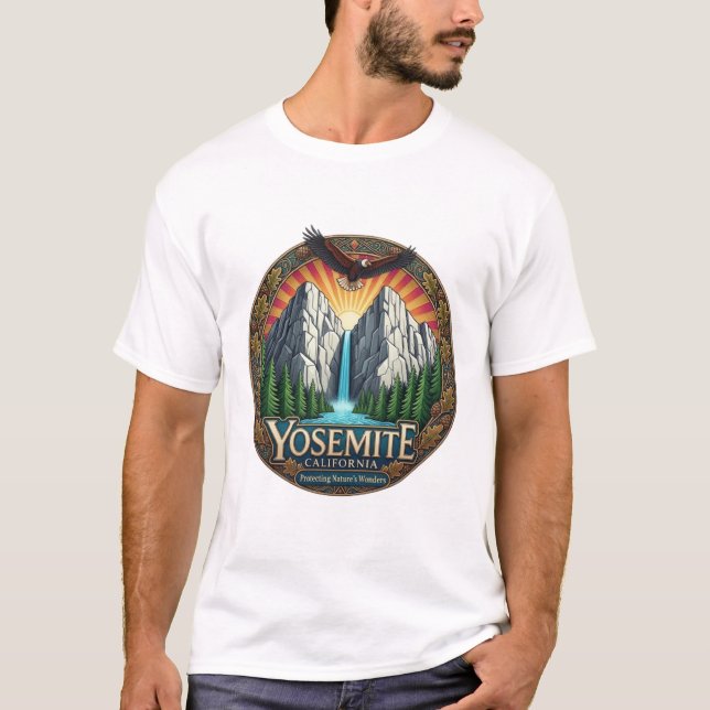CAMISETA PARQUE NACIONAL DE YOSEMITE (Frente)