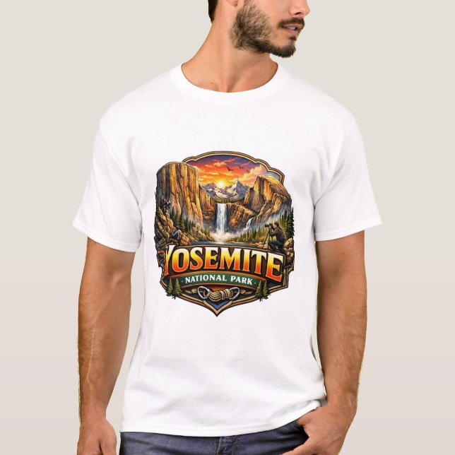 CAMISETA PARQUE NACIONAL DE YOSEMITE (Frente)