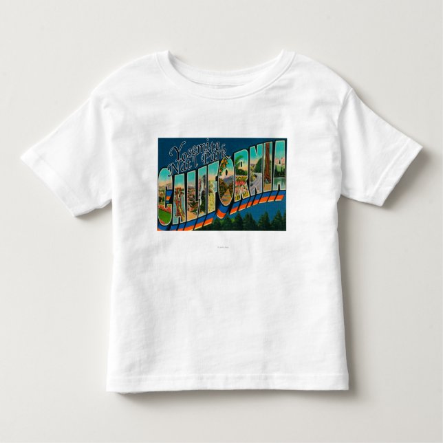 Camiseta Parque nacional de Yosemite, Califórnia (Frente)