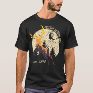 Camiseta Parque Nacional de Yosemite Califórnia Sierra