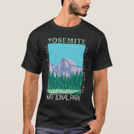 Camiseta Parque Nacional de Yosemite, Meia Vez De Come, Ret