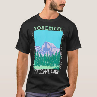 Camiseta Parque Nacional de Yosemite, Metade Dome