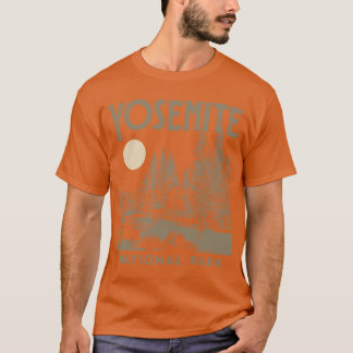 Camiseta Parque Nacional de Yosemite retrô
