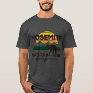 Camiseta Parque Nacional de Yosemite Sierra Nevada Urso Pre
