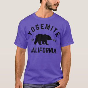 Camiseta Parque Nacional de Yosemite, Urso da Califórnia a 