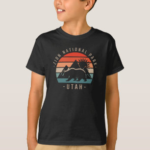 Camiseta Parque Nacional de Zion Retro