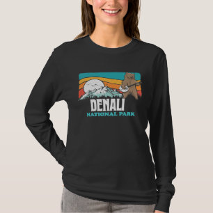 Camiseta Parque Nacional Denali Alasca Monta Banjo Bear