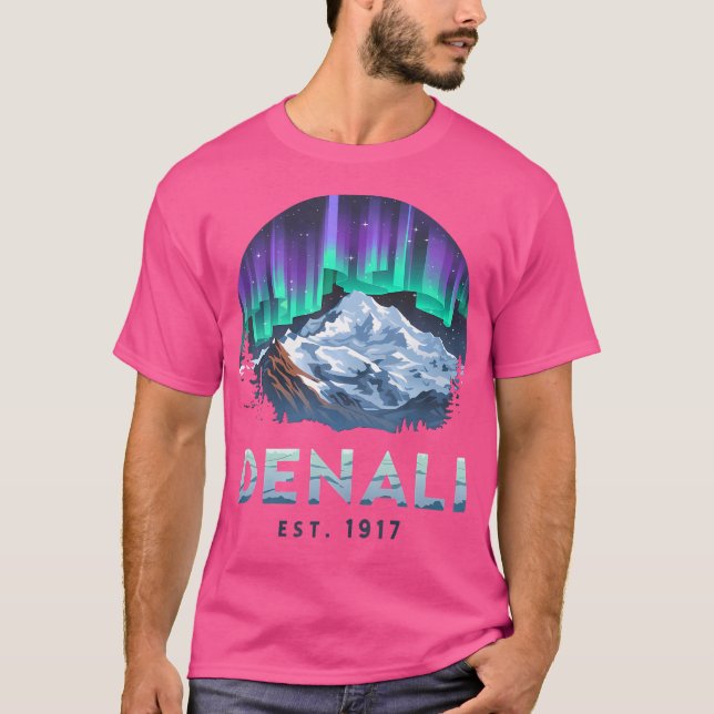 Camiseta Parque Nacional Denali Alaska Mountain (Frente)