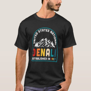 Camiseta Parque Nacional Denali Alaska Souvenirs AK