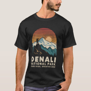 Camiseta Parque Nacional Denali Caminhada Nature Denali Mon
