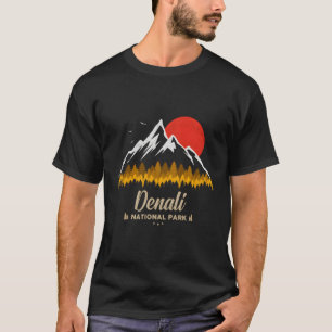 Camiseta Parque Nacional Denali Retro Souvenir
