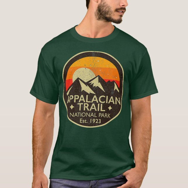 Camiseta Parque Nacional do Caminho de Appalachian (Frente)