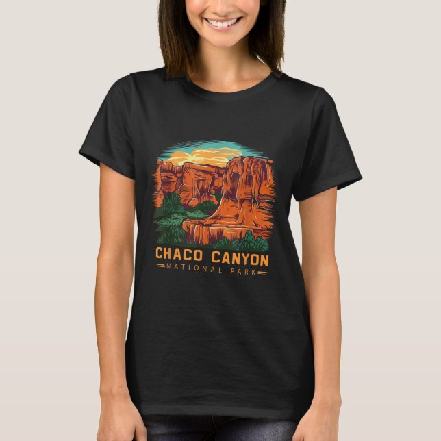Camiseta Parque Nacional do Canyon Chaco (Frente)