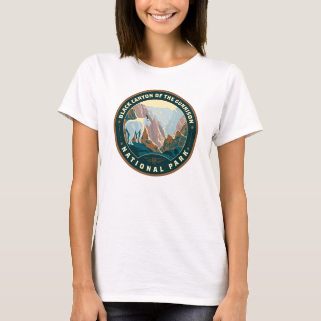 Camiseta Parque Nacional do Canyon Negro (Frente)