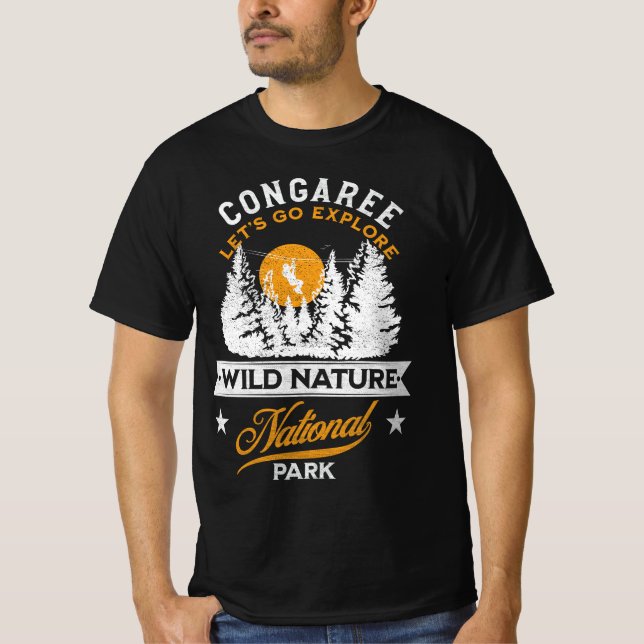 Camiseta Parque Nacional do Congaree (Frente)
