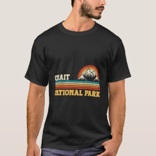Camiseta Parque Nacional do Crait Árvores de Montanha Sun C