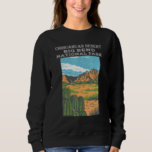 Camiseta Parque Nacional do Deserto Chihuahuan Grande Dobro