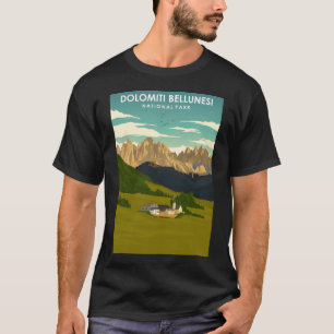 Camiseta Parque Nacional do Dolzegovina Bellunesi