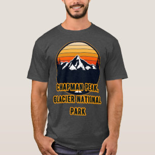 Camiseta Parque Nacional do Glaciar Campbell Mountain