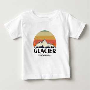 Camiseta Parque Nacional do Glacier Vintage