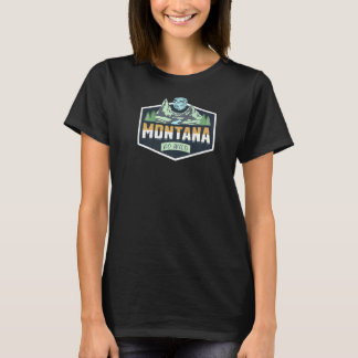 Camiseta Parque Nacional do Grande Céu de Montana em Wil