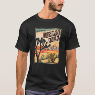 Camiseta Parque Nacional do Joshua Tree ao ar livre