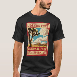 Camiseta Parque Nacional do Joshua Tree ao ar livre