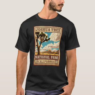 Camiseta Parque Nacional do Joshua Tree ao ar livre