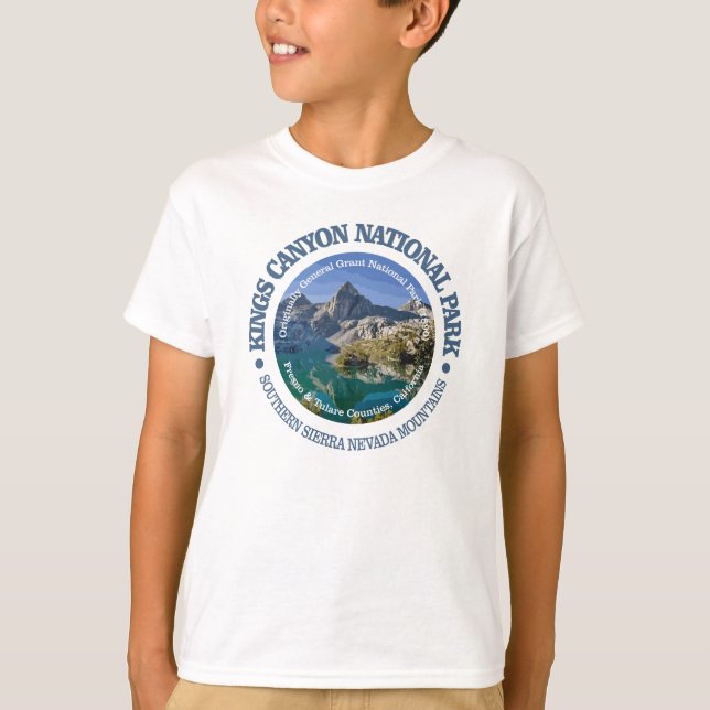 Camiseta Parque Nacional do Kings Canyon (Frente)