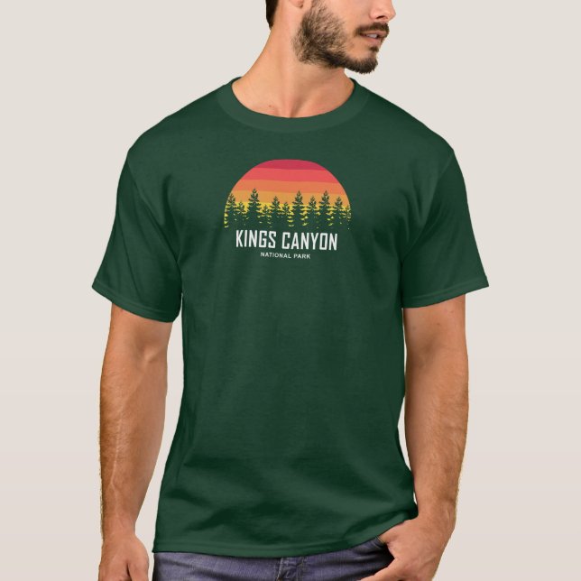Camiseta Parque Nacional do Kings Canyon (Frente)