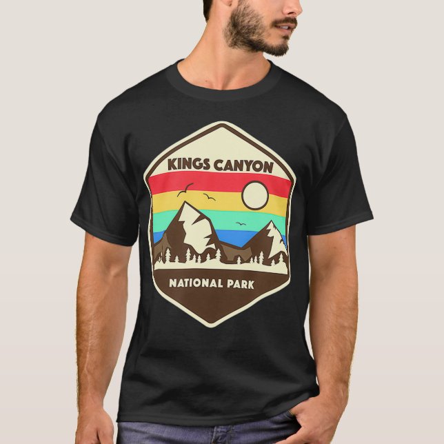 Camiseta Parque Nacional do Kings Canyon (Frente)