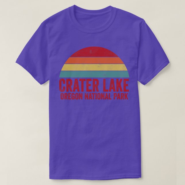 Camiseta Parque Nacional do Lago Crater (Frente do Design)