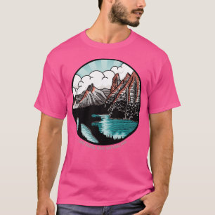Camiseta Parque Nacional do Lago O'Hara Yoho, Colúmbia Brit