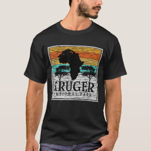 Camiseta Parque Nacional do Leopardo África Kruger Safari B