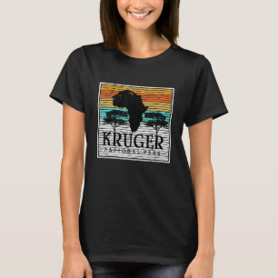 Camiseta Parque Nacional do Leopardo África Kruger Safari B