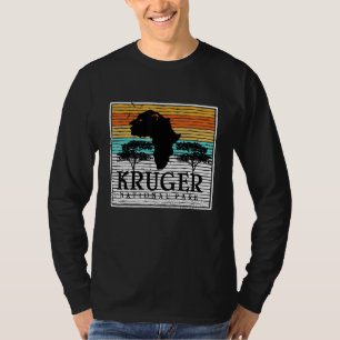 Camiseta Parque Nacional do Leopardo África Kruger Safari B