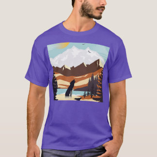 Camiseta Parque Nacional do Lobo