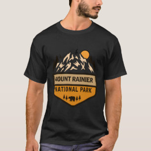 Camiseta Parque nacional do Monte Rainier