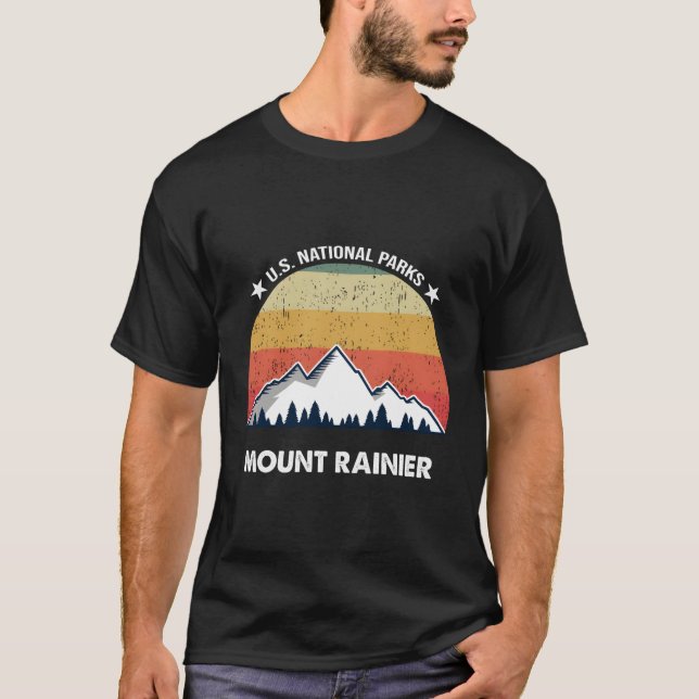 Camiseta Parque Nacional do Monte Rainier (Frente)