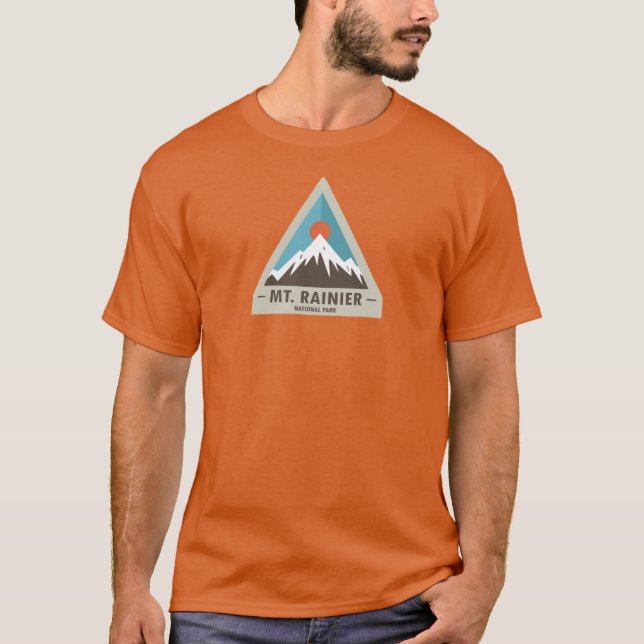 Camiseta Parque Nacional do Mt. Rainier (Frente)
