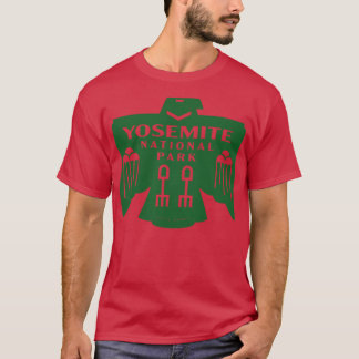 Camiseta Parque Nacional do Pássaro Americano Nativo Yosemi