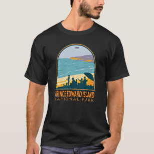 Camiseta Parque Nacional do Príncipe Edward Island, Beach V
