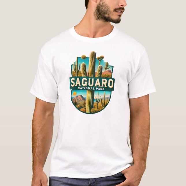 Camiseta Parque Nacional do Saguaro (Frente)