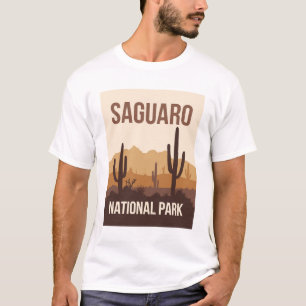 Camiseta Parque Nacional do Saguaro - Viagem mínima