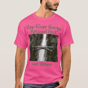 Camiseta Parque Nacional do Tee New River Gorge na Virgínia