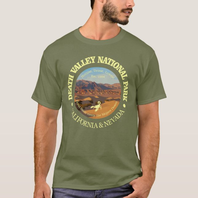 Camiseta Parque Nacional do Vale da Morte (Frente)