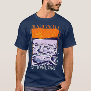 Camiseta Parque Nacional do Vale da Morte Bacia de Badwater
