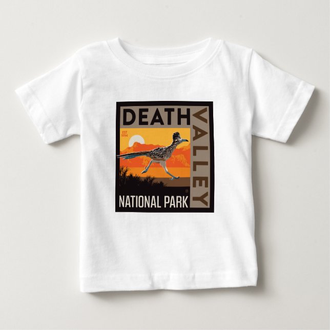 Camiseta Parque Nacional do Vale da Morte | Roadrunner (Frente)